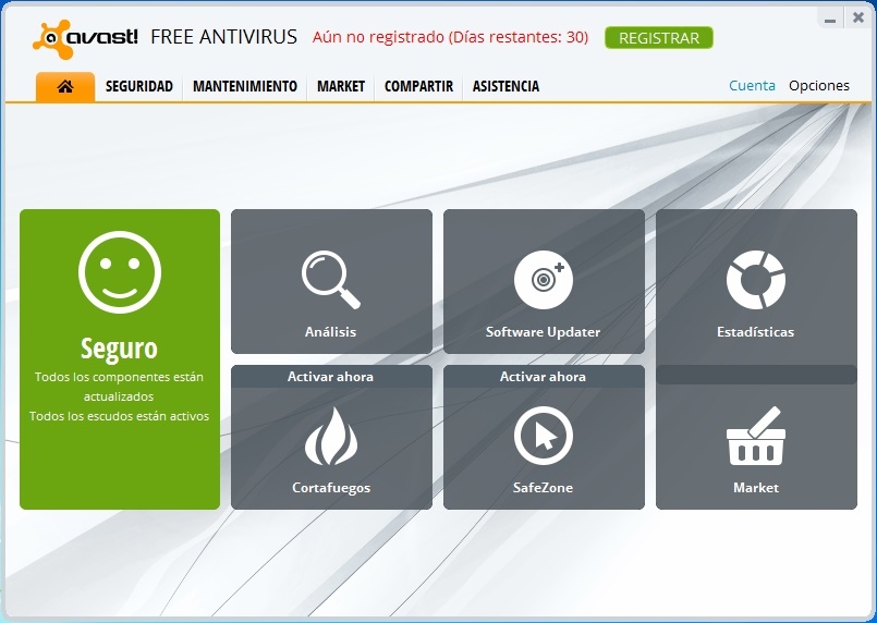 Ampliar imagen de avast! Free Antivirus 8 avast! Free Antivirus 8