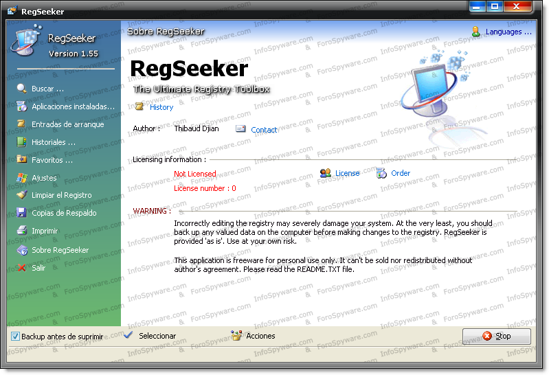 RegSeeker 2.50